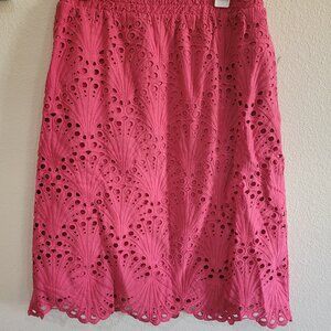 NWT Andie The Mona Skirt- Eyelet design Size Large